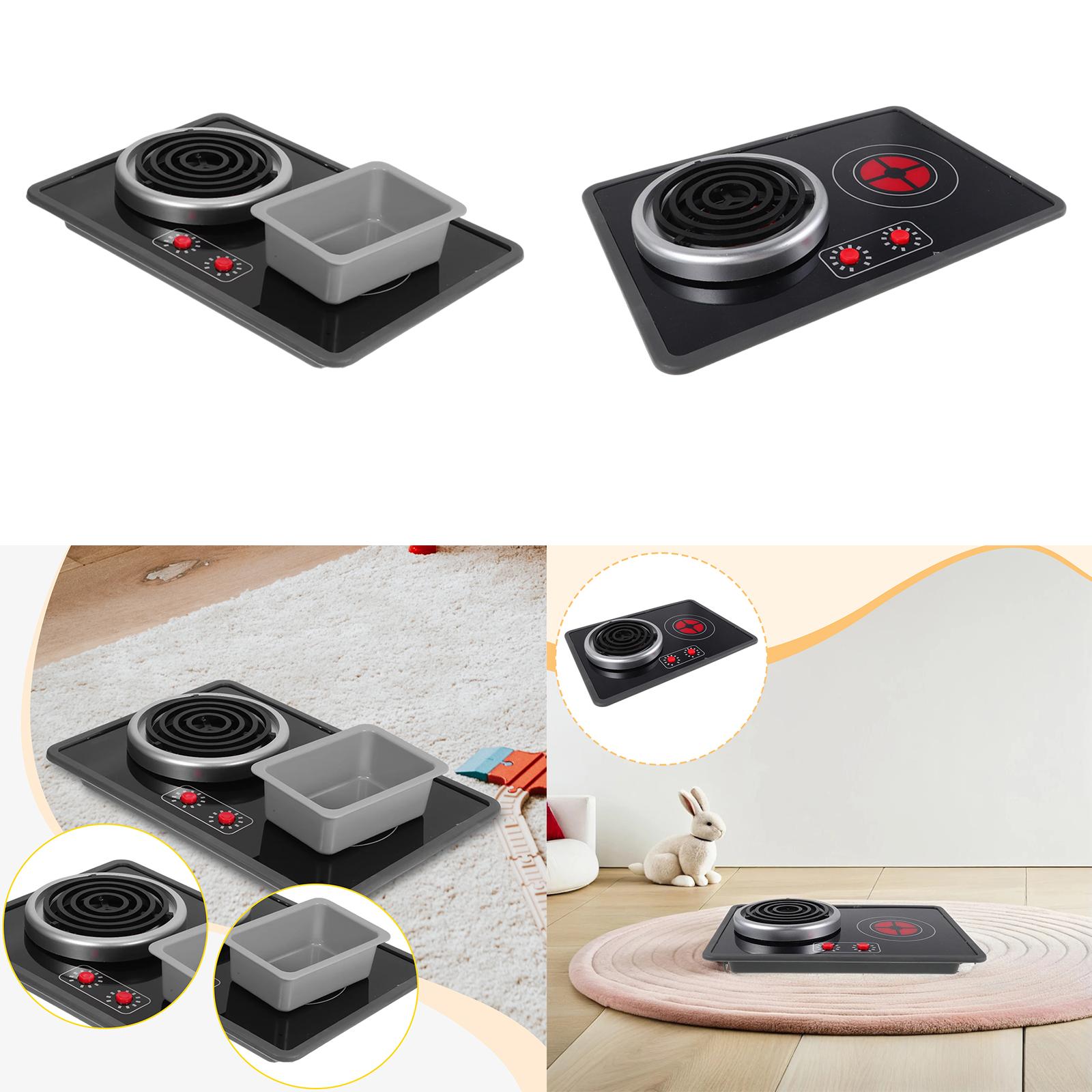 Kitchen Appliances For Kids - 어린이 주방 놀이용 스토브 장난감, 조명과