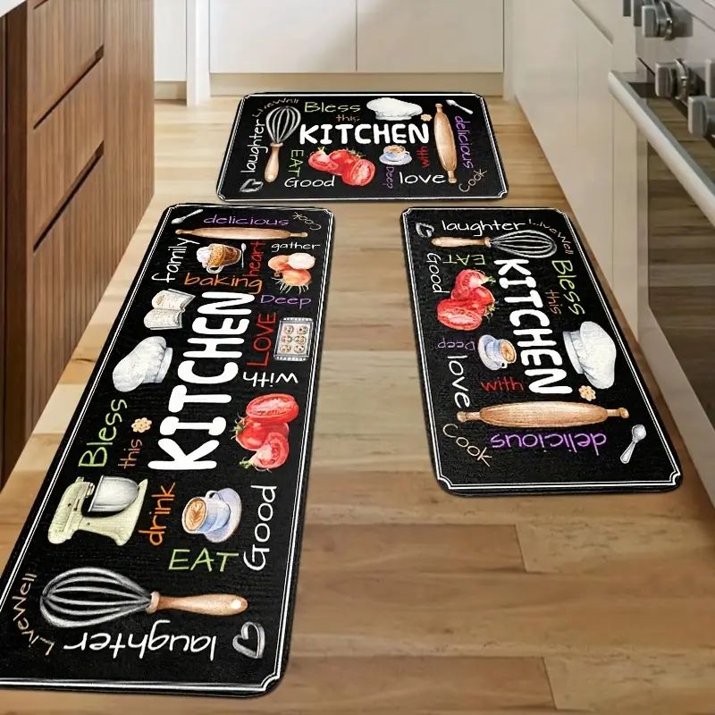 Kitchen Appliances Made In Usa - VIKAMA 2/3피스 주방 가전 바닥 매트