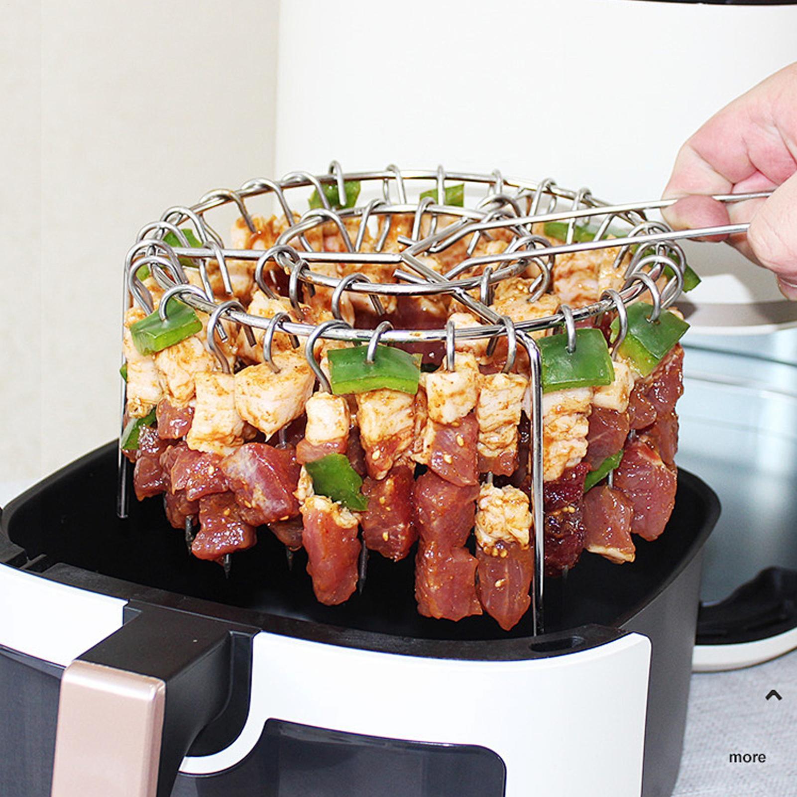 Kitchen Appliances Hobart - 휴대용 스테인리스 스틸 에어프라이어 그릴, 꼬치