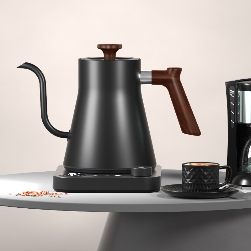 온도계가 있는 전기 구스넥 푸어 오버 커피 주전자 - Electric Kettle Gooseneck 리뷰 및 가격