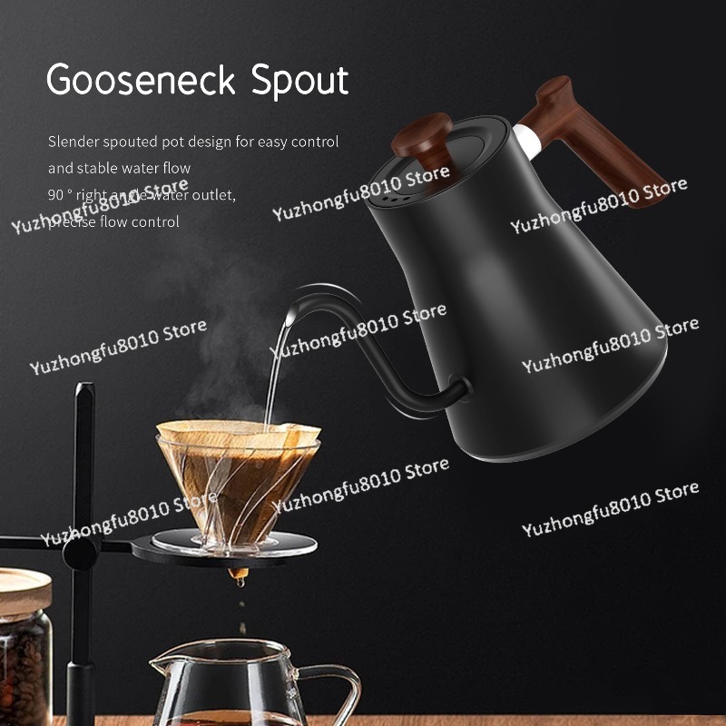 온도계가 있는 전기 구스넥 푸어 오버 커피 주전자 - Electric Kettle Gooseneck 리뷰 및 가격