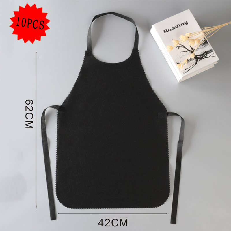 10개입 부직포 일회용 앞치마 단색 가정용 청소 주방  - Kitchen Appliances Hobart 리뷰 및 가격