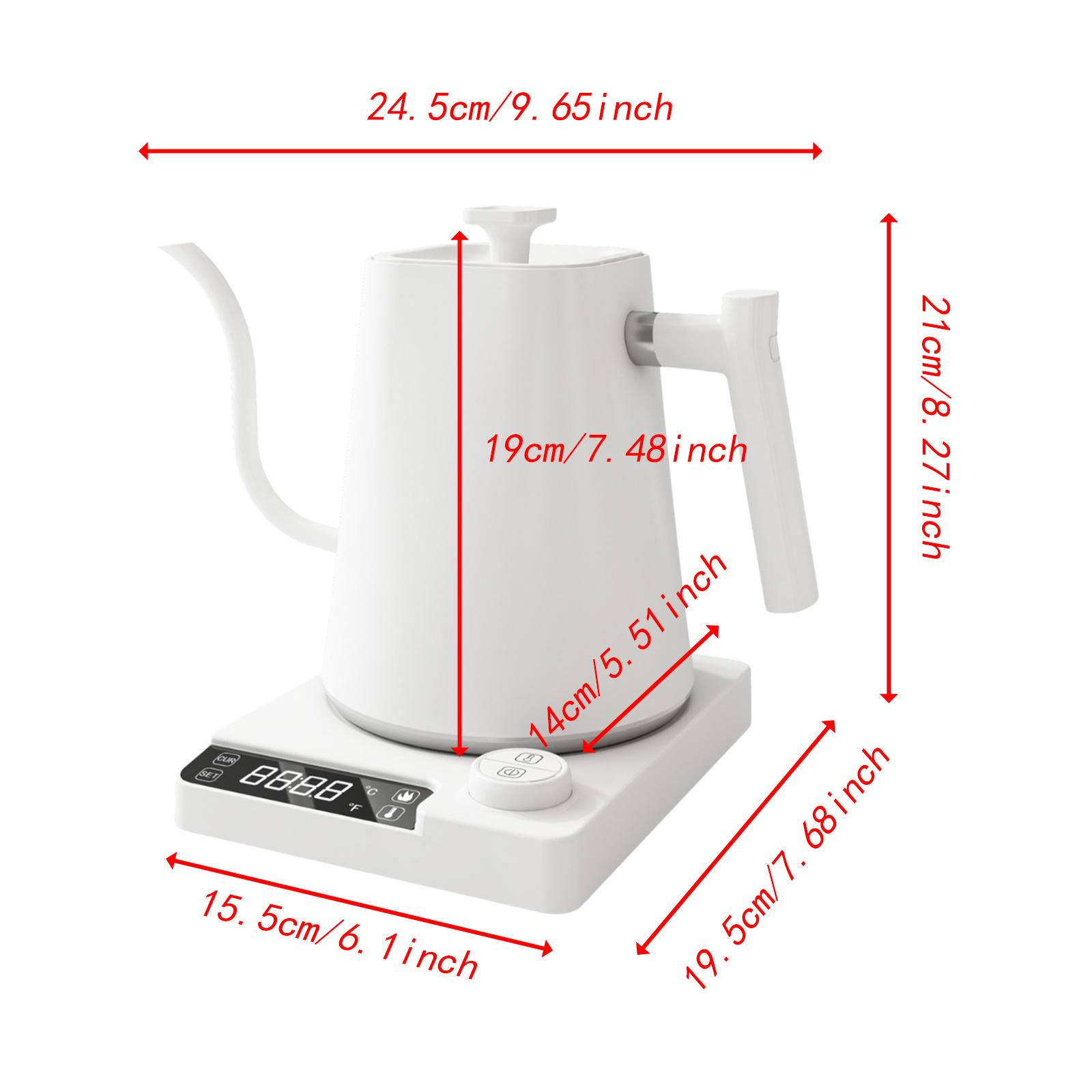 전기 구스넥 주전자, 카페, 바, 레스토랑, 캠핑용 전 - Electric Kettle Gooseneck 리뷰 및 가격