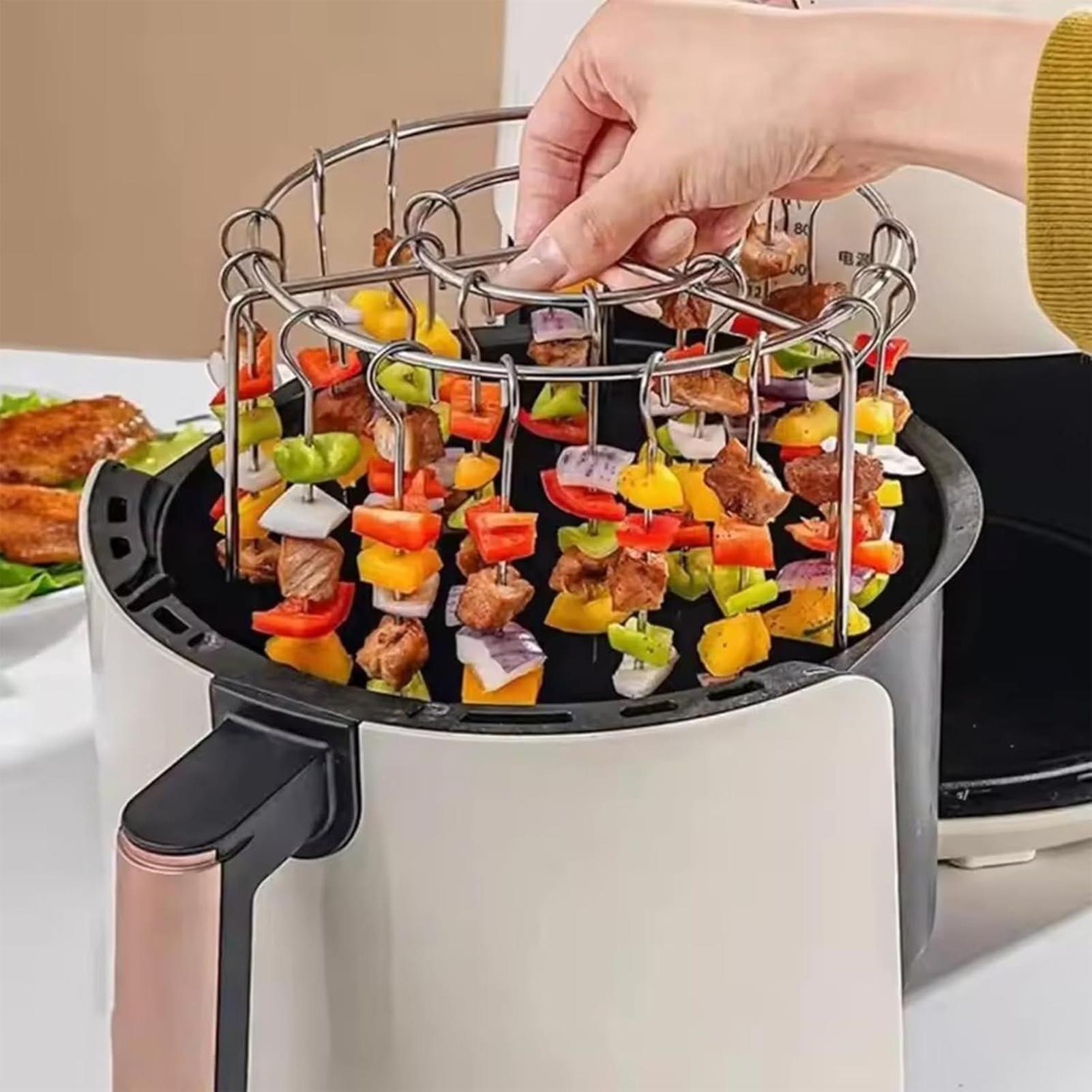 휴대용 스테인리스 스틸 에어프라이어 그릴, 꼬치 구이용 - Kitchen Appliances Hobart 리뷰 및 가격