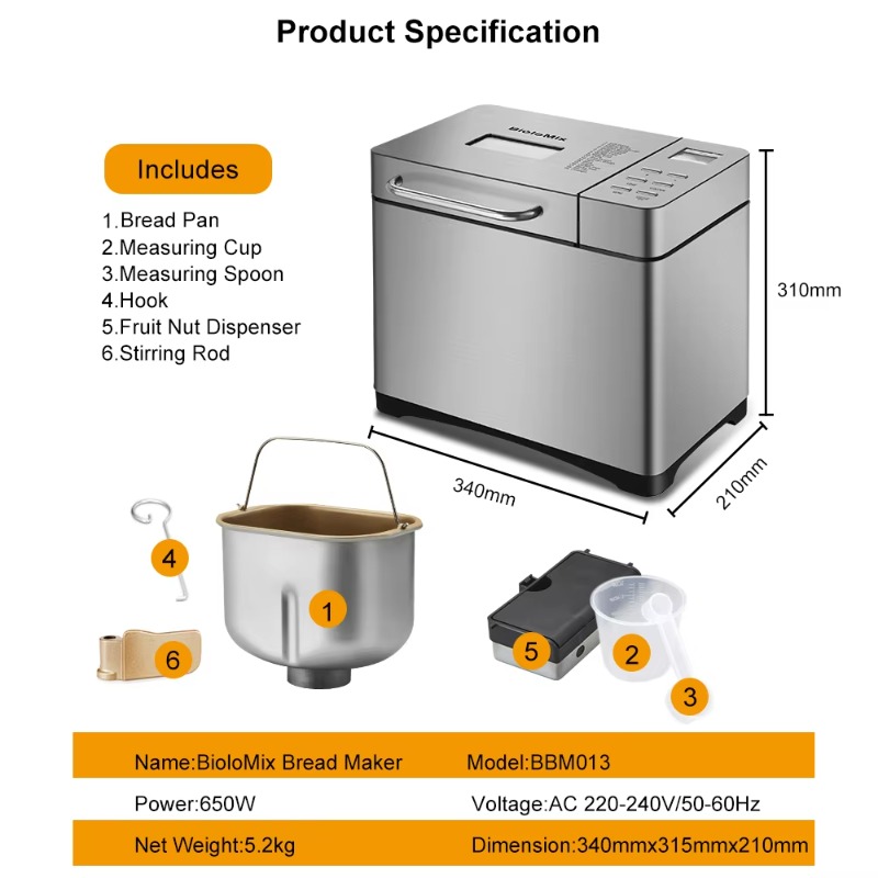 디지털 전기 가정용 주방기기 제빵기 프랑스빵 만두빵 제 - Kitchen Appliances Made In Usa 리뷰 및 가격