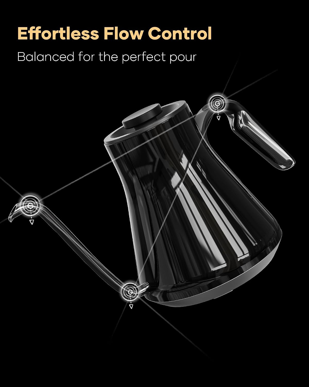 구즈넥 전기 주전자, ±1 ° 정밀한 온도 조절, 15 - Electric Kettle Gooseneck 리뷰 및 가격