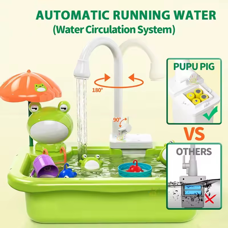 새로운 어린이용 주방 싱크대 전기 식기세척기, 물놀이  - Kitchen Appliances For Kids 리뷰 및 가격
