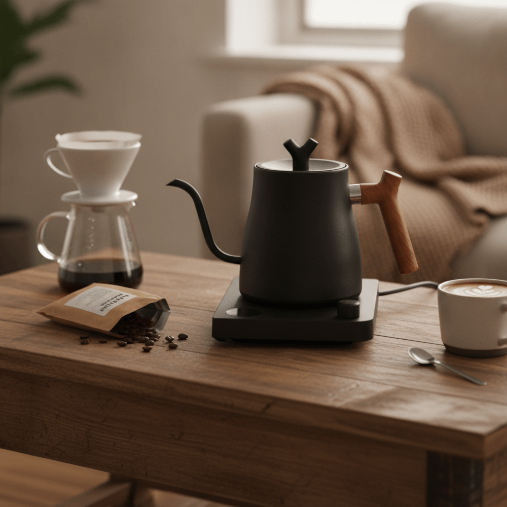 1000ML 구스넥 전기 주전자, 스마트 온도 조절,  - Electric Kettle Gooseneck 리뷰 및 가격