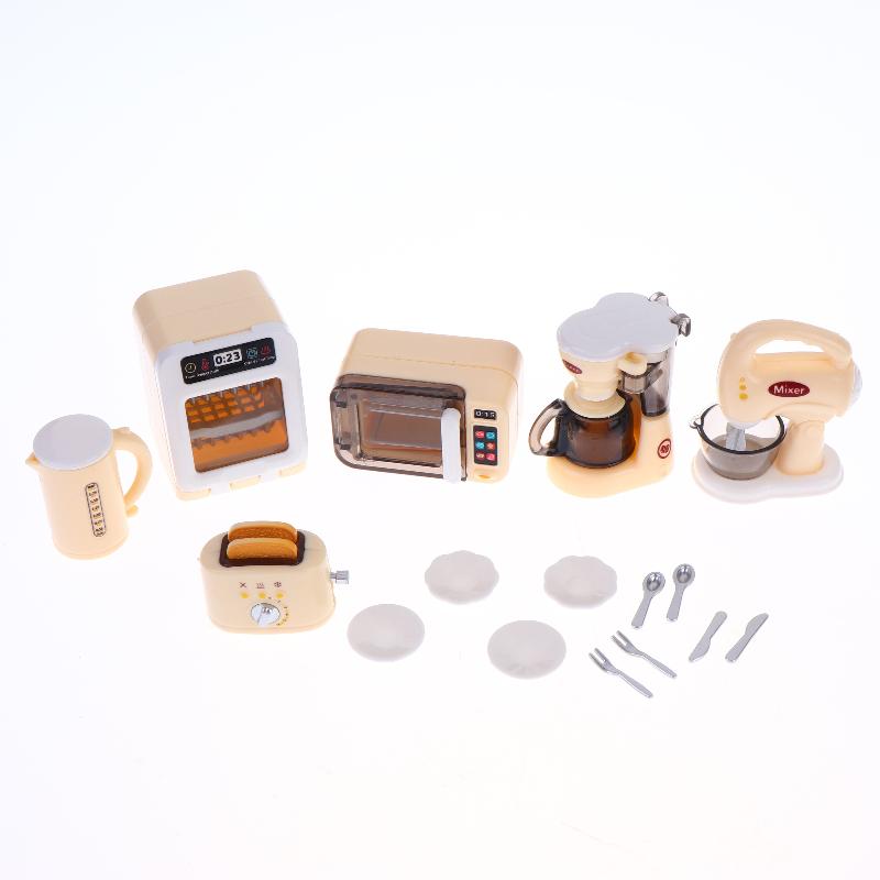 1 세트 1 12 미니어처 커피 메이커와 계란 비터가  - Kitchen Appliances For Kids 리뷰 및 가격