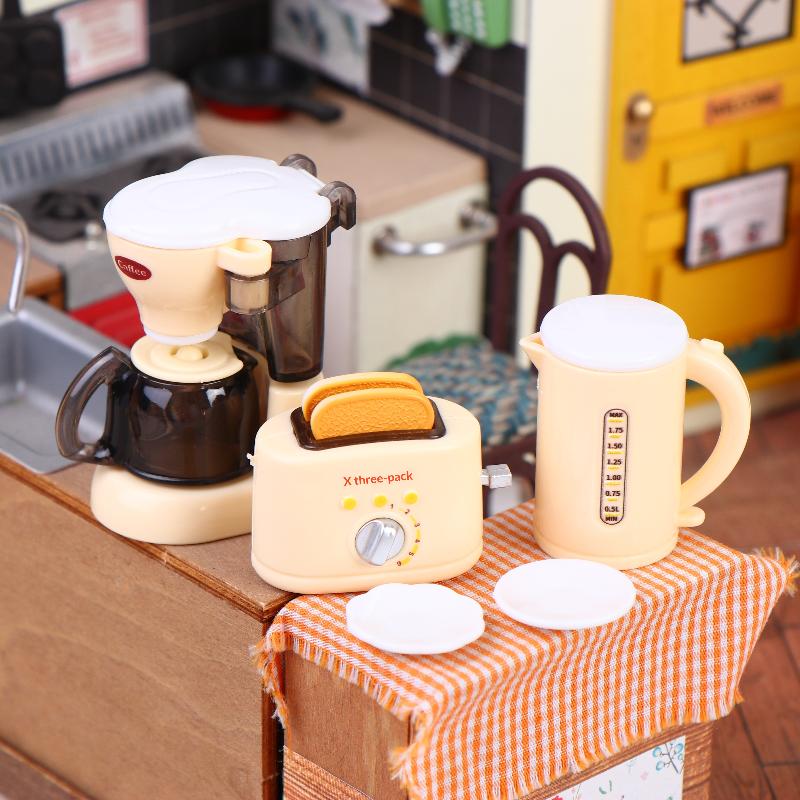1 세트 1 12 미니어처 커피 메이커와 계란 비터가  - Kitchen Appliances For Kids 리뷰 및 가격