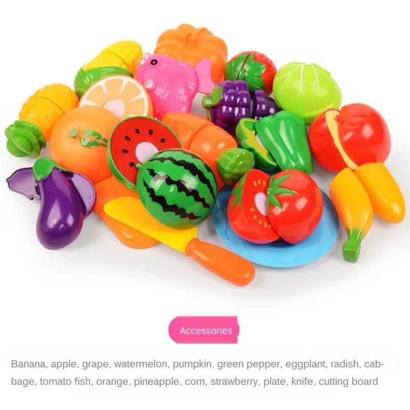 어린이를위한 절단 놀이 음식 세트 시뮬레이션 주방 장난 - Kitchen Appliances For Kids 리뷰 및 가격